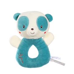 Jouet-Premier âge-Hochet bebe bamboo - panda - 14 cm s/carte