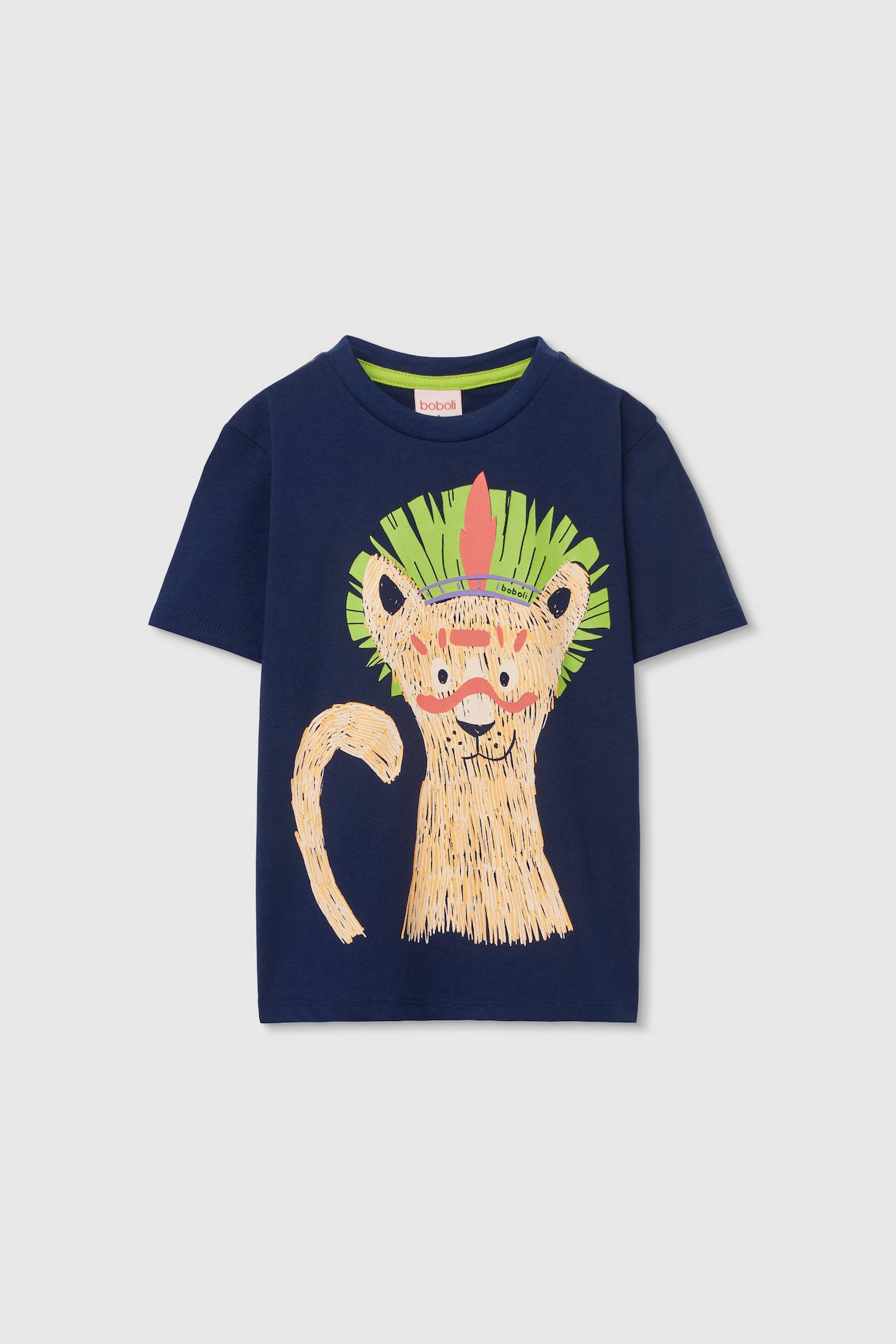 T-shirt Garon Coton Lion Bleu 13 €