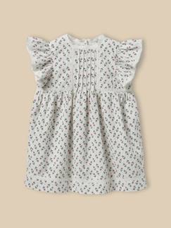 Bébé-Robe, jupe-Robe en seersucker bébé
