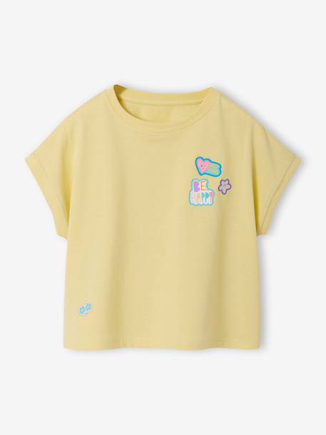 T-shirt manches courtes fille  - vertbaudet enfant