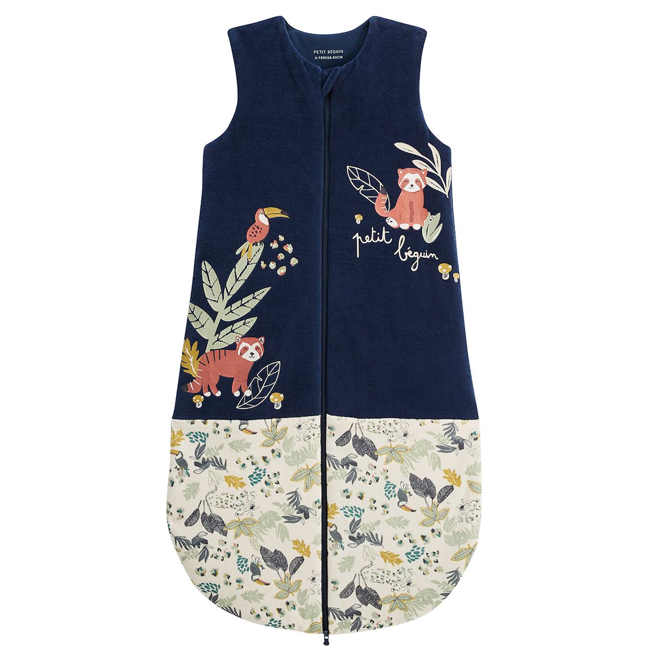 Gigoteuse Tog2 En Velours Boavista Bleu (Petit Beguin) - Image 1