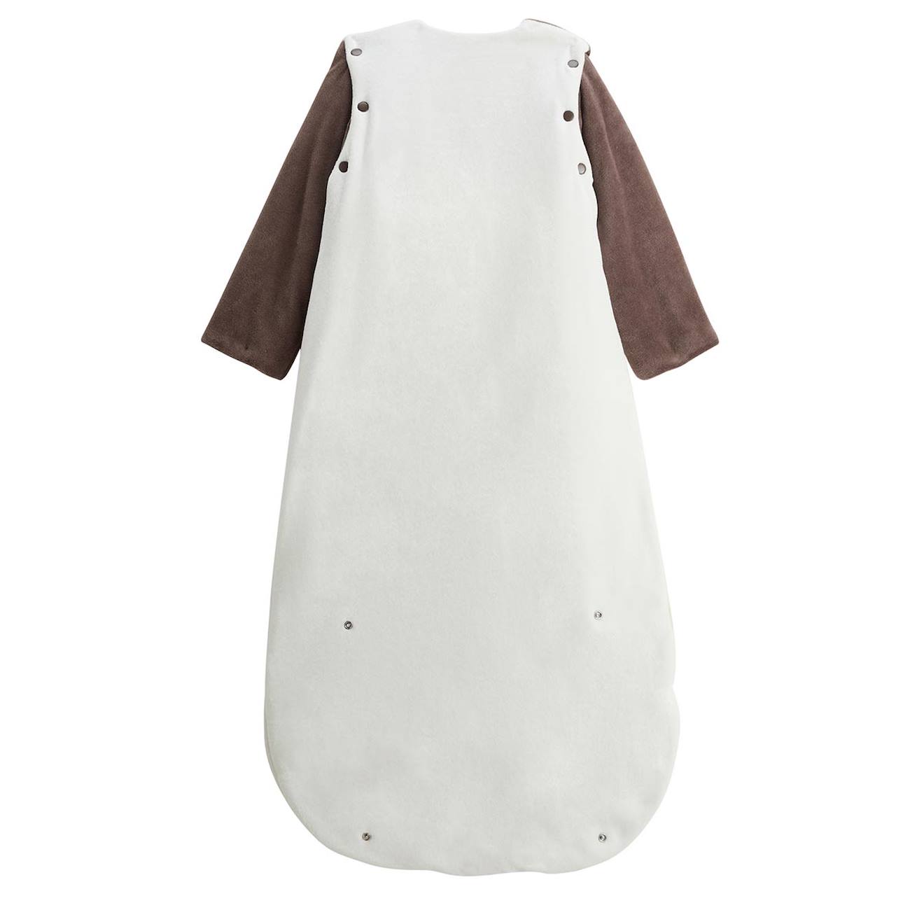 Gigoteuse D'hiver En Velours Avec Manches Amovibles Cracotte Marron (Petit Beguin) - Image 2