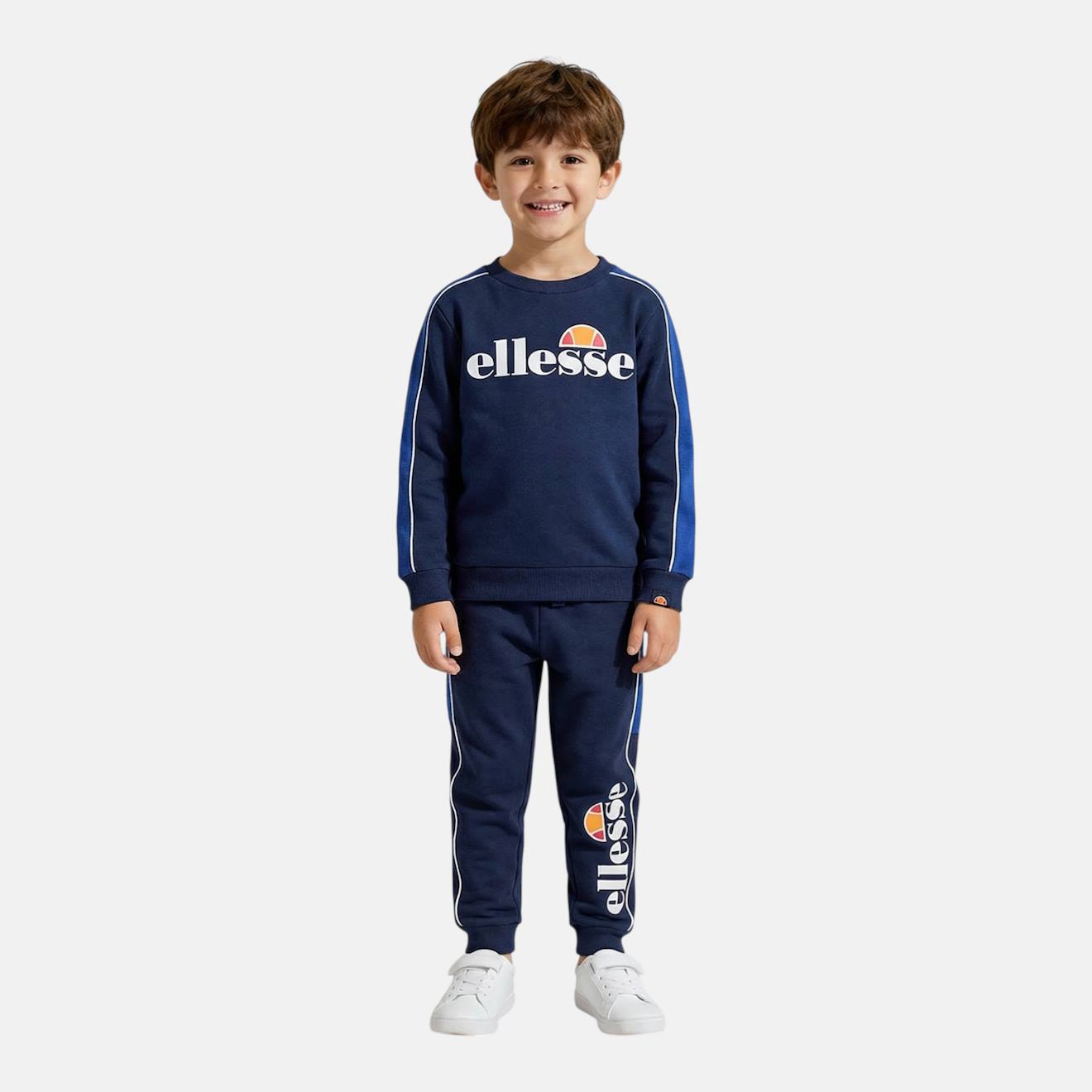 Ensemble Sweat Et Pantalon Jogging Garçon À Imprimé Marine Ensemble Sweat Et Pantalon Jogging Garçon À Imprimé Marine