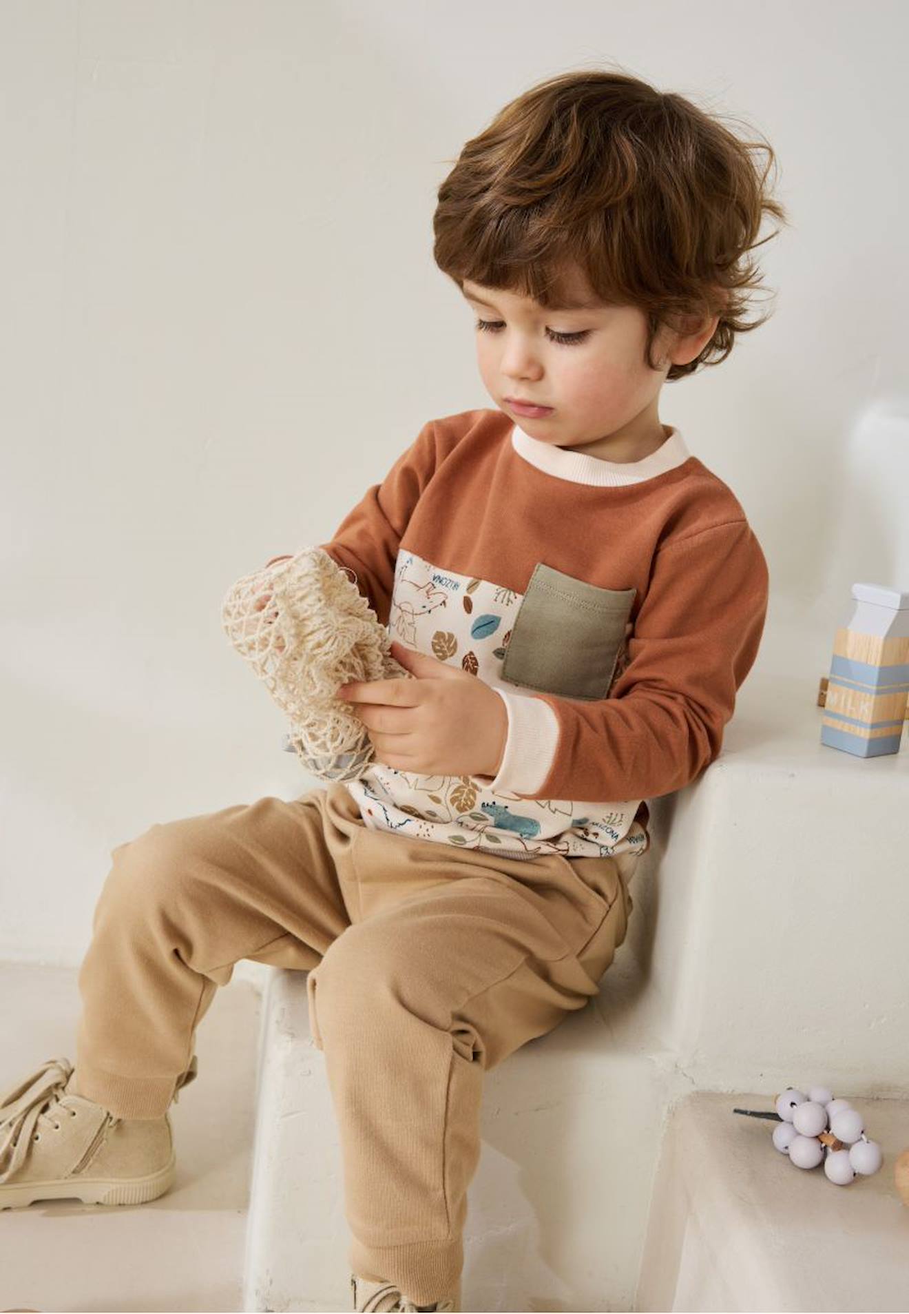 Ensemble Enfant Sweat Et Pantalon Kansas City Camel Ensemble Enfant Sweat Et Pantalon Kansas City Camel