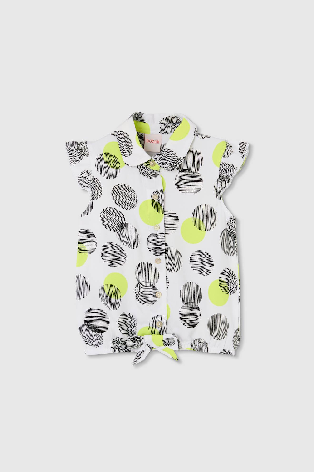 Chemise Manches Courtes Multicolore 18 €