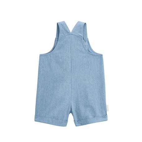 Salopette bébé en toile de coton kanha Bleu 3 - vertbaudet enfant 
