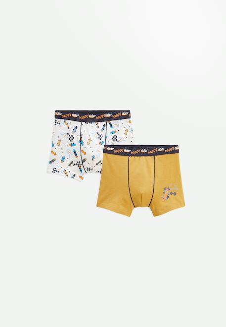 Garçon-Lot de 2 boxers garçon happy rider