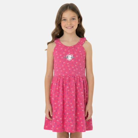 Robe fille sans manches Fushia+Rosatre+Saumon 1 - vertbaudet enfant 