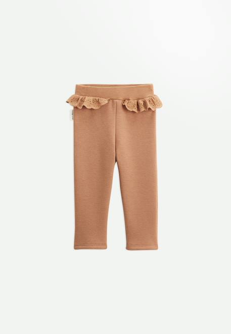 Legging bébé en molleton ultra chaud chincha Camel 1 - vertbaudet enfant 