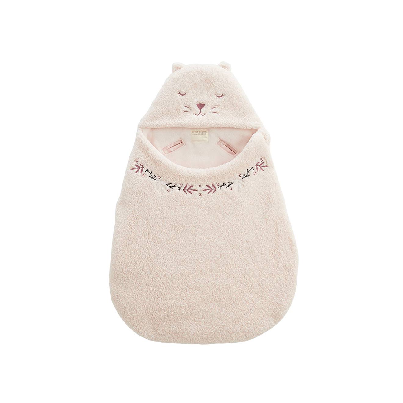 Nid D'ange En Sherpa Matcha Rose (Petit Beguin) - Image 1