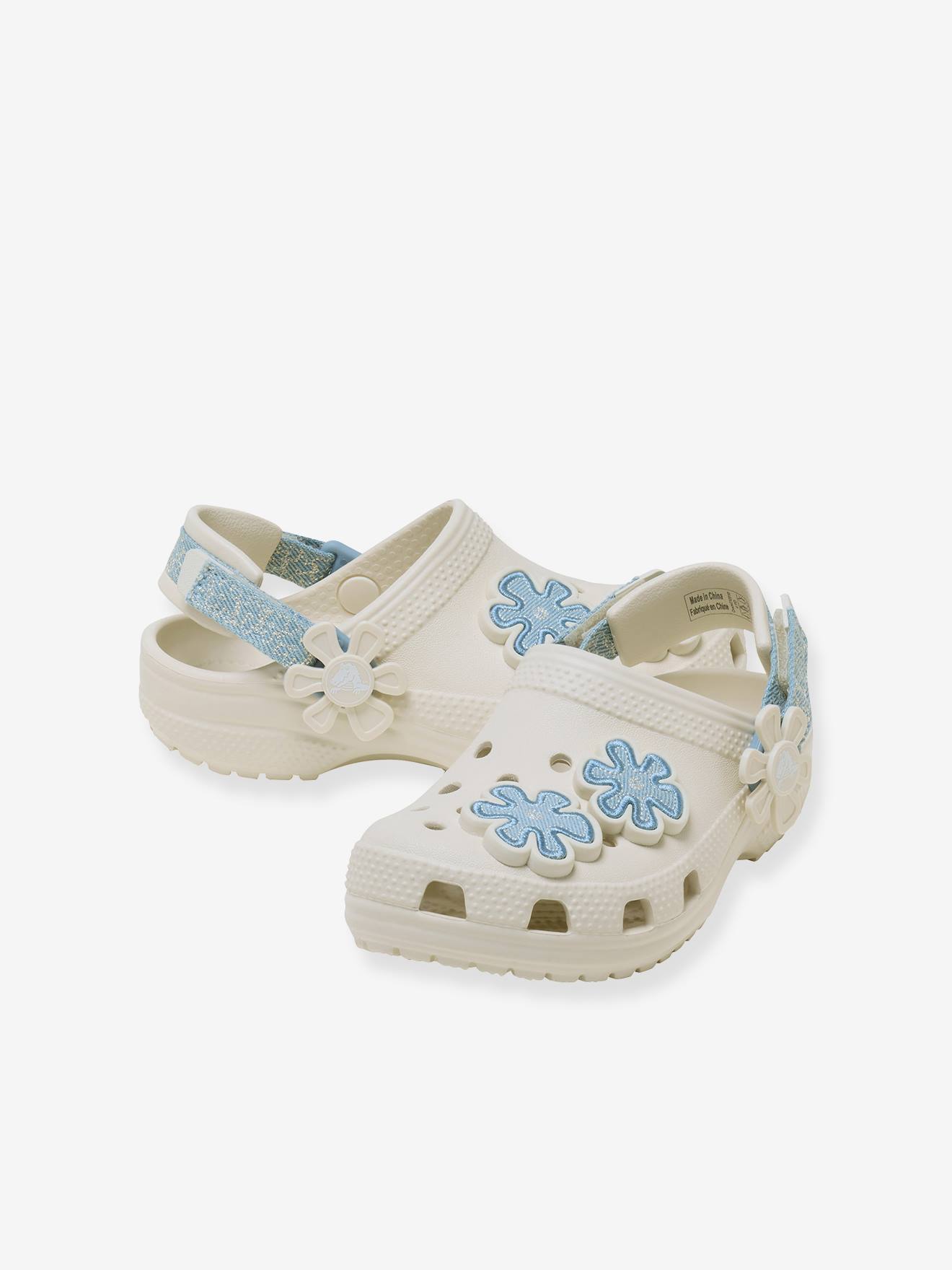 Sandales fleurs CROCS blanc 28 €