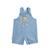Salopette bébé en toile de coton kanha Bleu 2 - vertbaudet enfant 