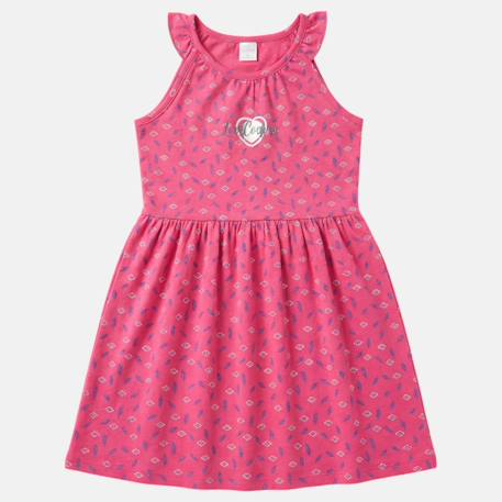 Robe fille sans manches Fushia+Rosatre+Saumon 3 - vertbaudet enfant 