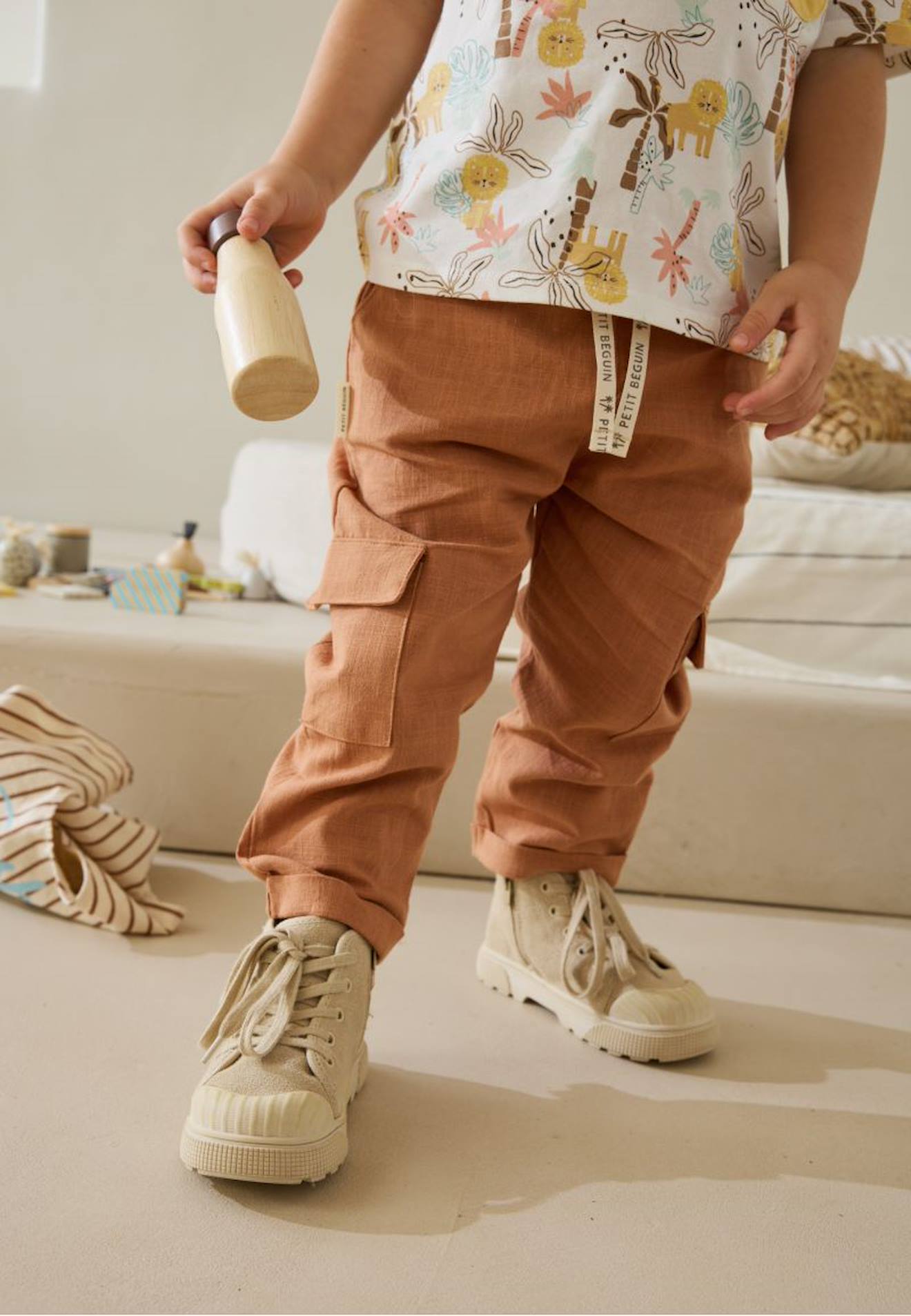 Pantalon Enfant Kansas City Camel