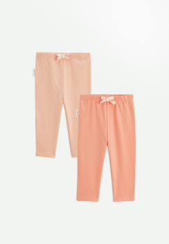 -Lot de 2 leggings enfant santa giulia