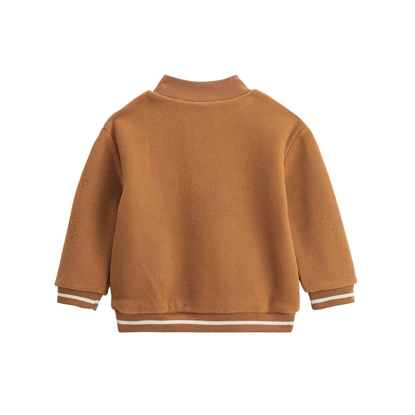 Sweat-shirt À Col Rond Mini Logo Enfant - Bleu | 's® FR