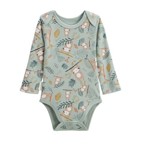 Lot de 2 bodies bébé manches longues cache-cache Ecru 6 - vertbaudet enfant 