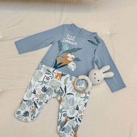 Pyjama bébé baroudeur Bleu 6 - vertbaudet enfant 