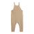 Salopette bébé en tricot hello baby Sable 3 - vertbaudet enfant 