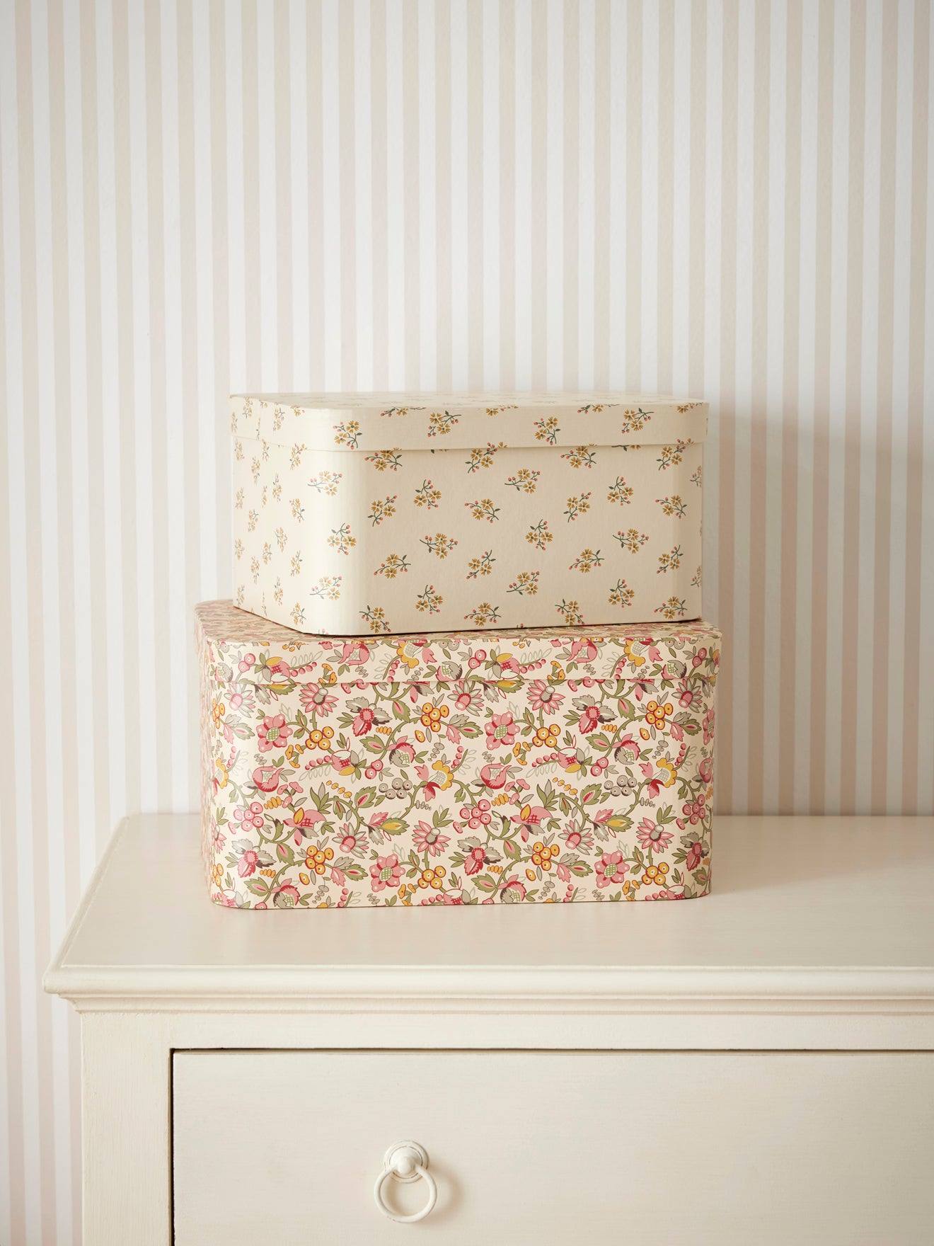 Boîte Gigogne mireille Par Lot De 2 Imprimé Mireille