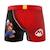 Lot de 3 boxers  super mario bros Bleu/rouge/noir 6 - vertbaudet enfant 