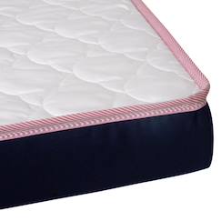 Chambre et rangement-Literie-Babysom - matelas bébé 70x140 cm - réversible été/hiver - sans traitement chimique - certifié oeko-tex - fabrication française