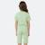 Ensemble fille t-shirt manches courtes et bermuda Beige+Fushia+Rosatre+Vert 12 - vertbaudet enfant 