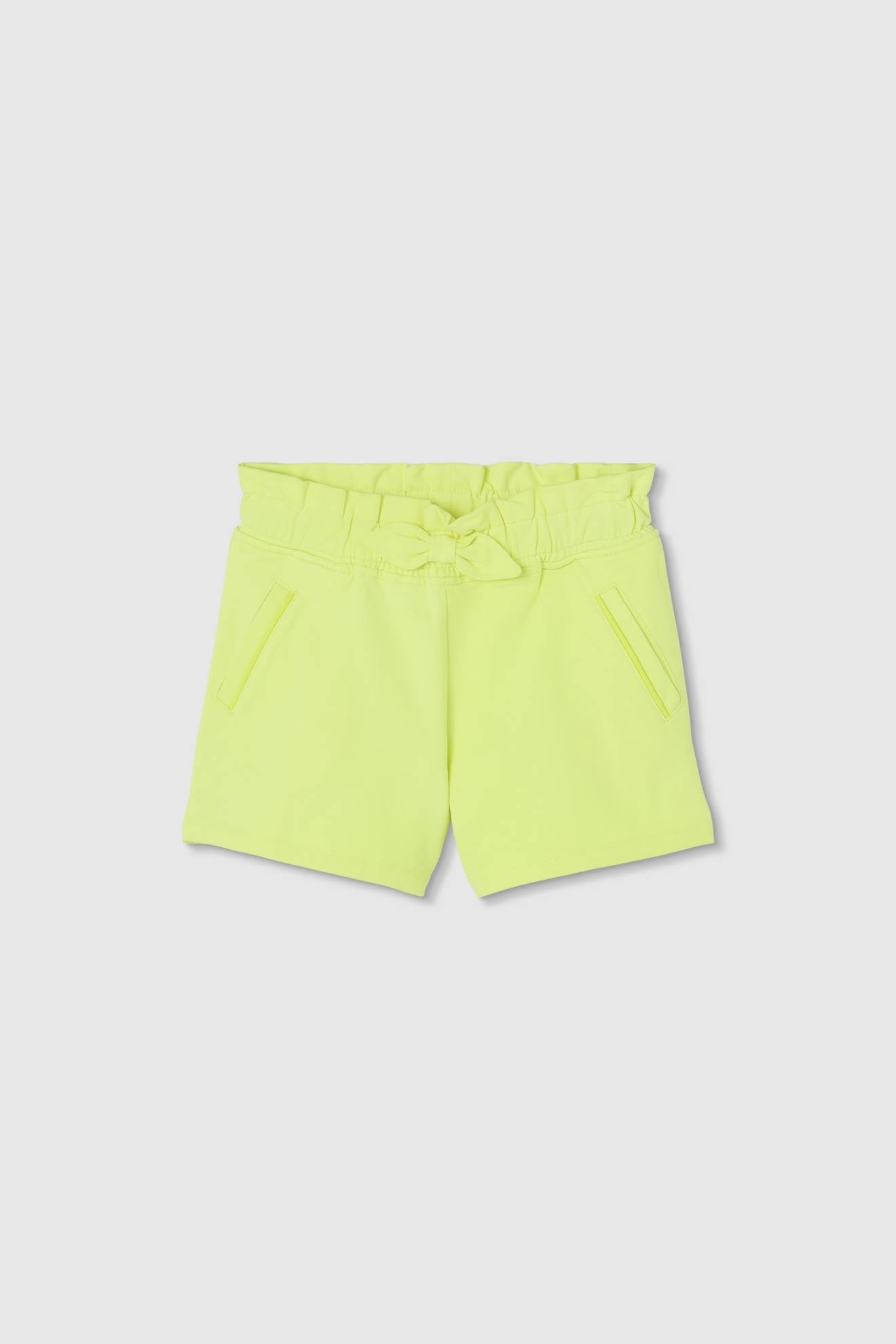 Short En Molleton Fille Vert