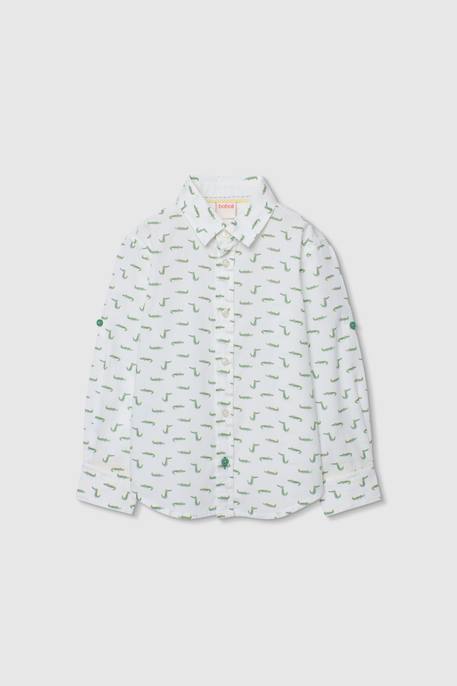 Chemise  imprimé crocodile  - vertbaudet enfant
