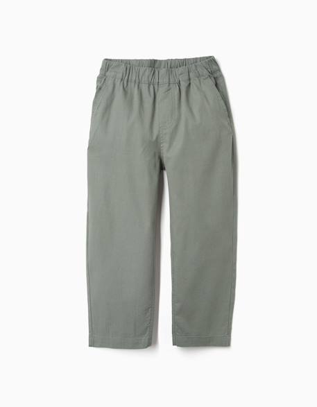 Garçon-Pantalon-Pantalon baggy en coton facile à enfiler b&s