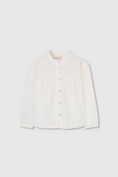 Chemise fille coton  - vertbaudet enfant