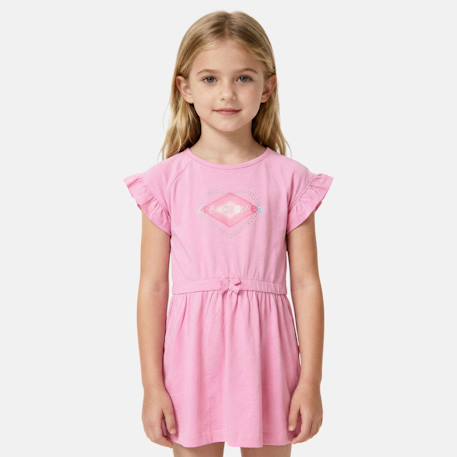 Robe fille manches courtes  - vertbaudet enfant