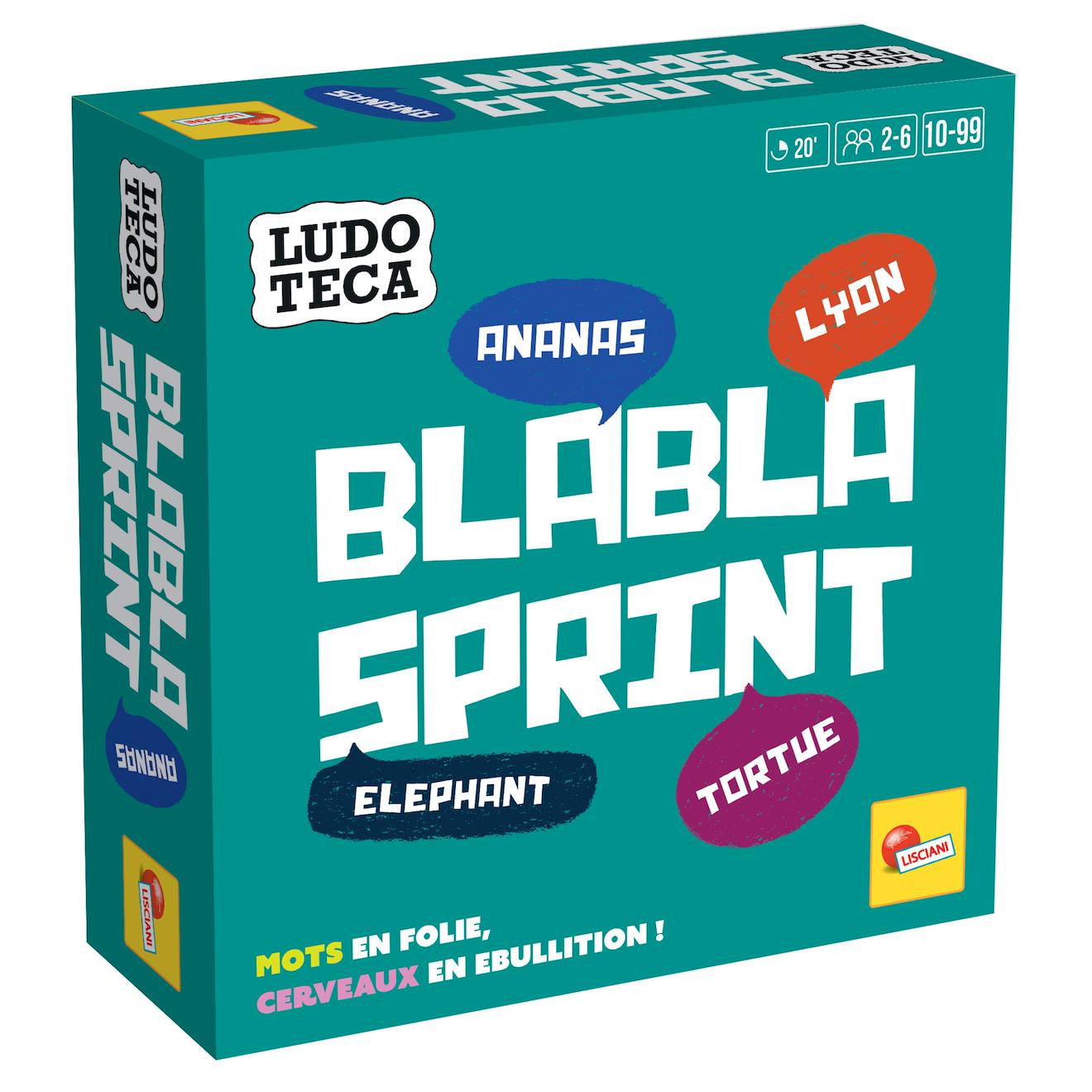 Blabla Sprint – Le Jeu De Mots Rapide Et Créatif Pour Toute La Famille Multicolore