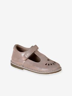 Chaussures-Salomés cuir fille collection maternelle