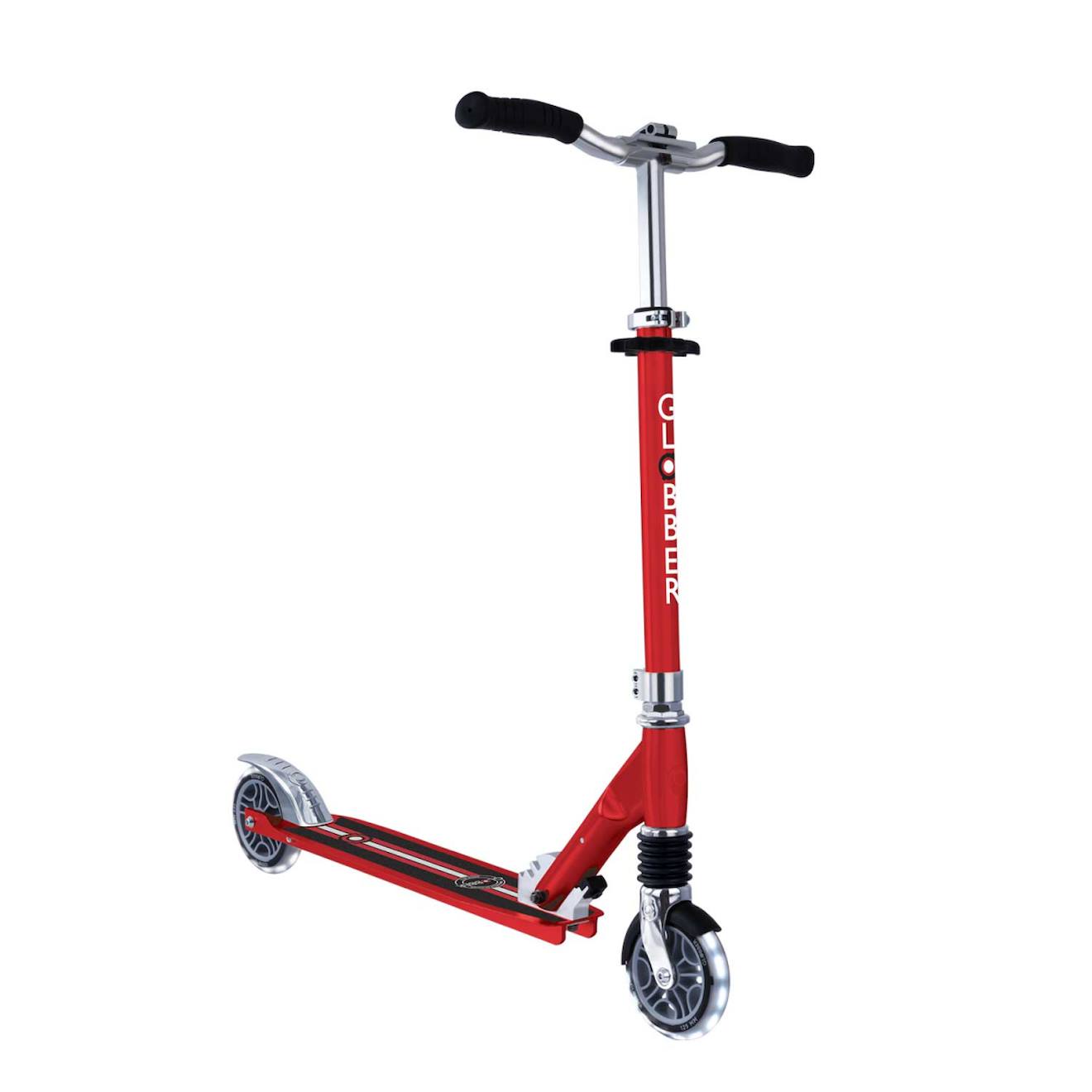 Trottinette 2 Roues Pliable Et Ultra-légère Flow Element Comfort Lights, Dès 5 Ans Rouge