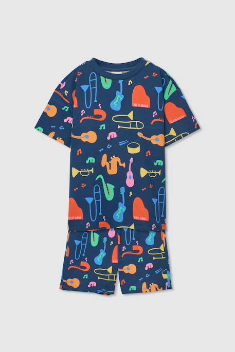 Garçon-Pyjama enfant en maille instruments de musique
