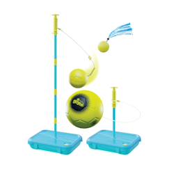 Jouet-Pack jeux swingball 3en1 toutes surfaces  métal