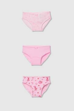 -Pack de 3 culottes en coton imprimés