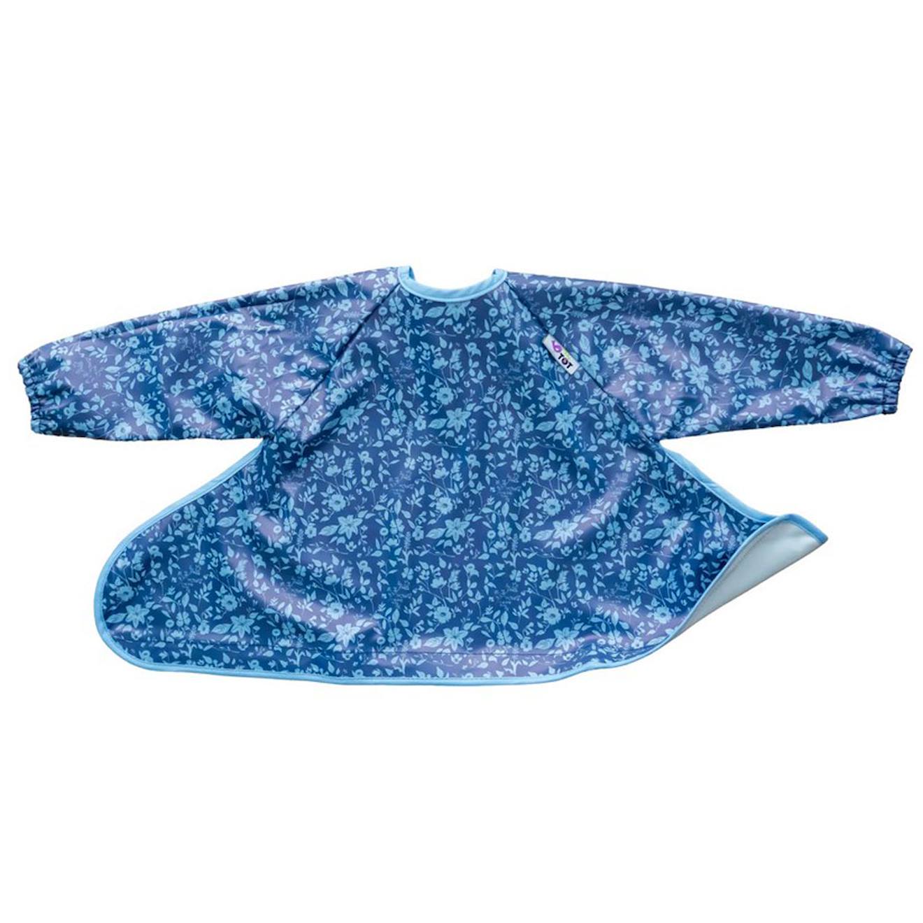 Bavoir Pour Kit Tidy Tot Fleur De Jardin Bleu Bleu