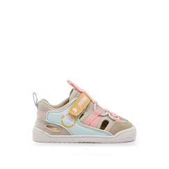 Chaussures-Chaussures fille 23-38-Sandales filles synthétique fermeture adhésive barefoot