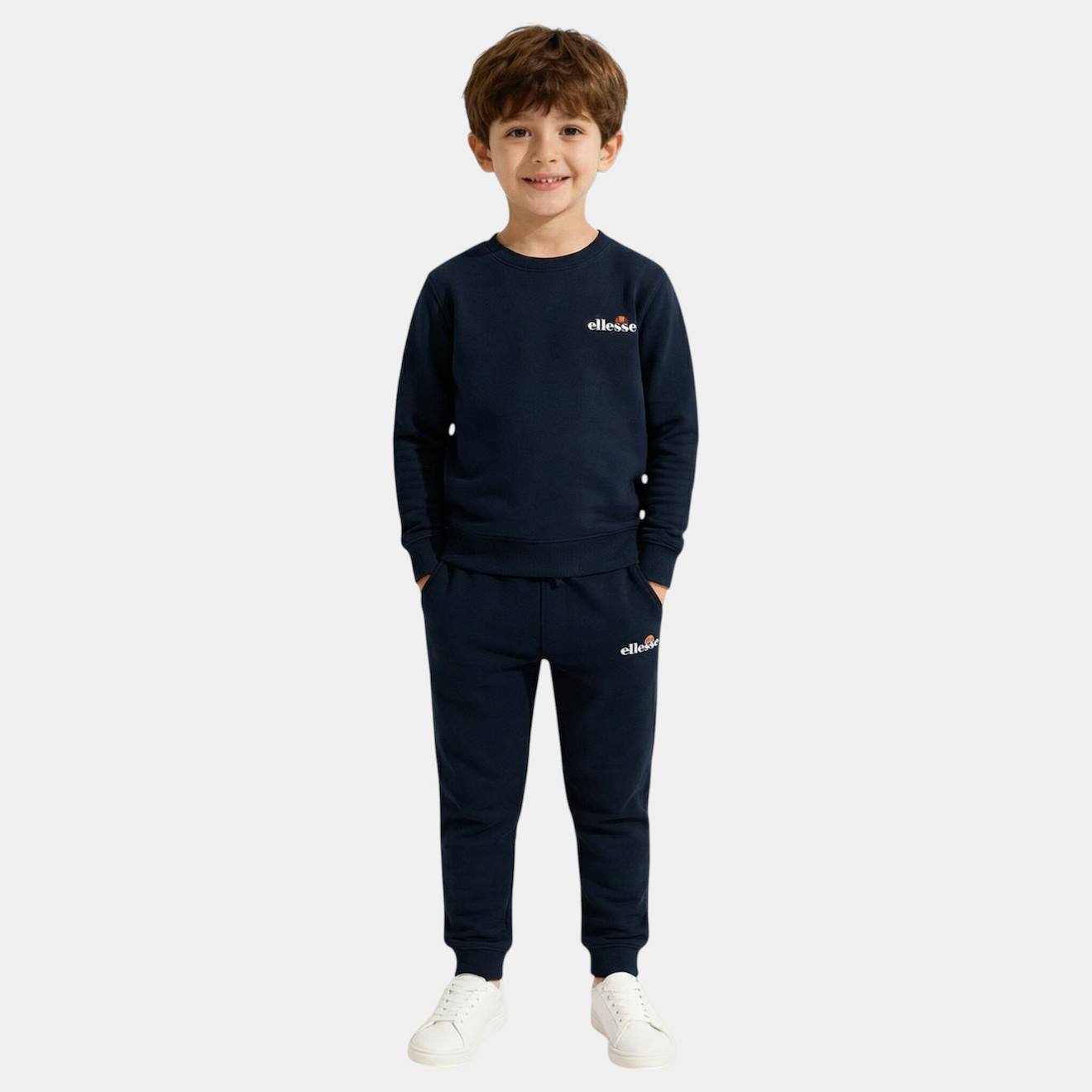 Ensemble Sweat Et Pantalon Jogging Garçon À Imprimé Marine