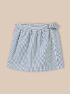 Jupe-short en seersucker  - vertbaudet enfant