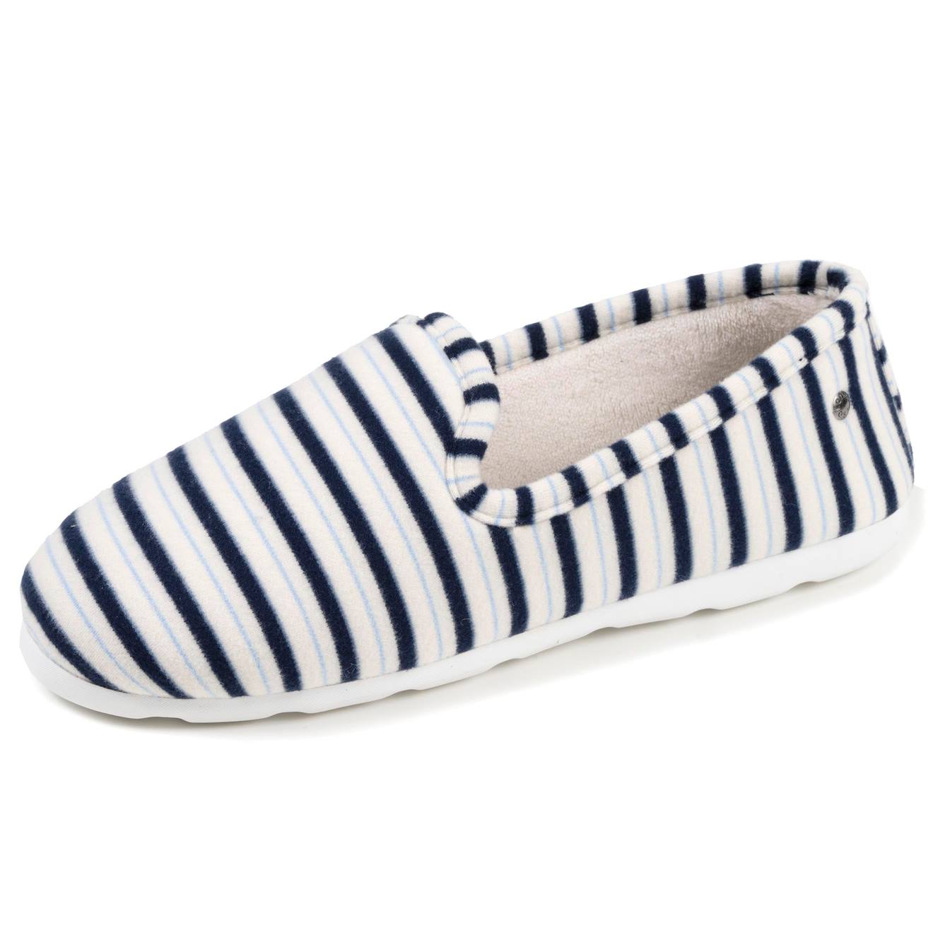 Chaussons Charentaises Trs Confortables En Jersey Bio Rayuresbleues 45 €