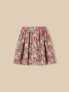 -Jupe fille en tissu liberty