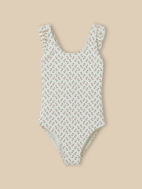 Maillot de bain fille 1 pièce - imprimé puglia  - vertbaudet enfant