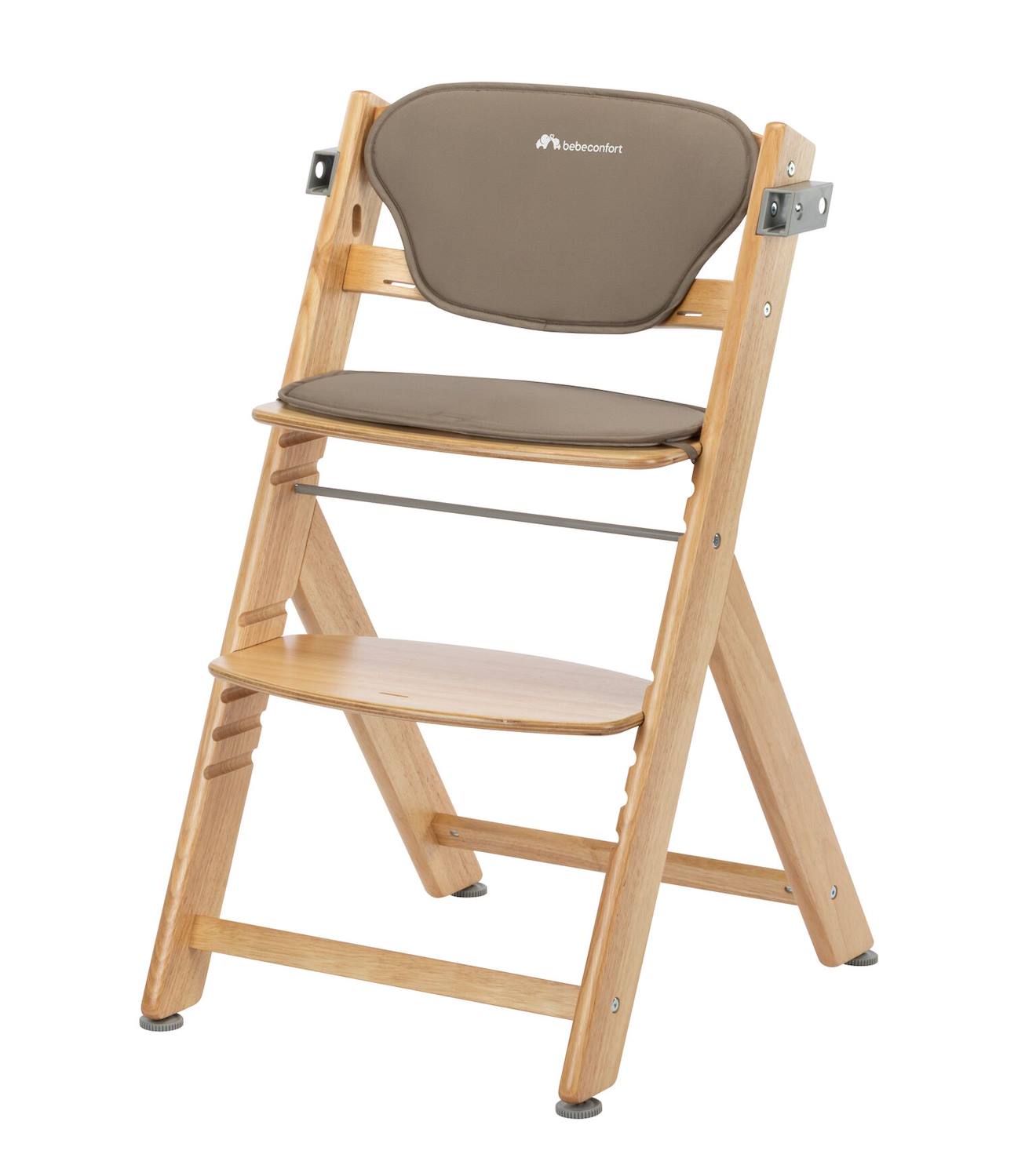 Chaise Haute Bébé En Bois Avec Coussin Timba Natural (wood) (Bébé Confort) - Image 1
