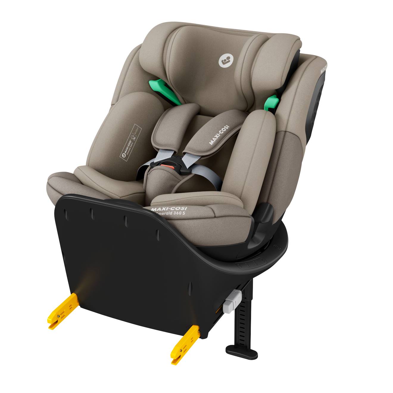 Siège Auto Pivotant Evolutif Et I-size Emerald 360 S, Tonal Truffle