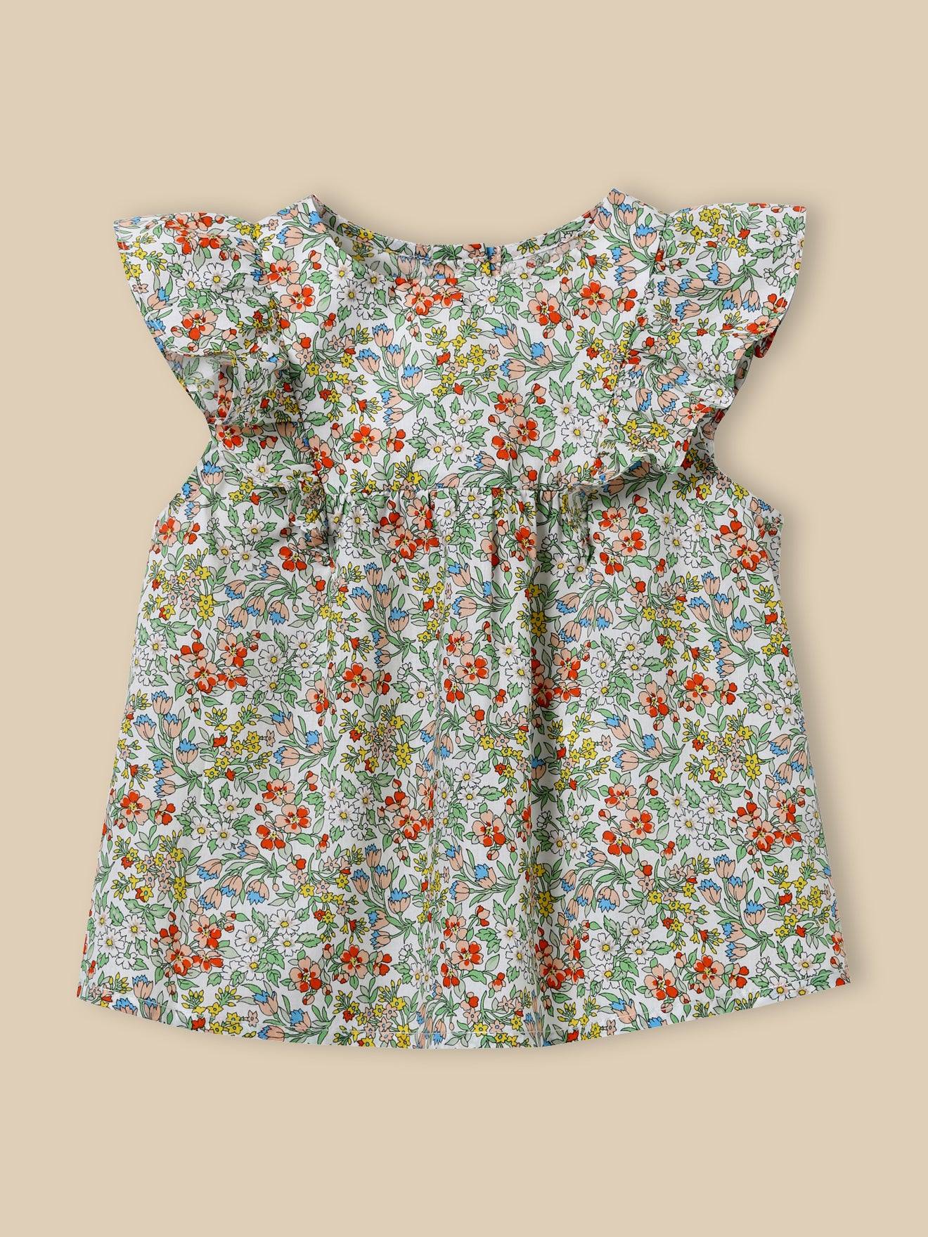 Blouse En Tissu Liberty Bébé Liberty Nazanin