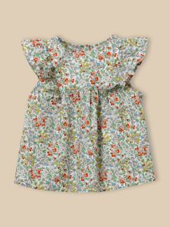 Bébé-Chemise, blouse-Blouse en tissu liberty bébé