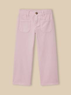 Pantalon droit  en denim  - vertbaudet enfant